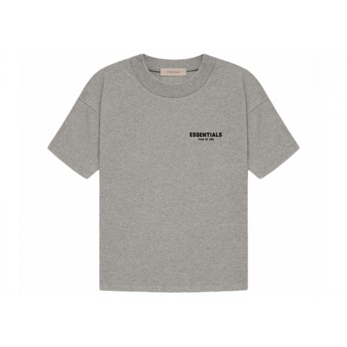 Оригинальный шмот Fear of God Essentials T-shirt (SS22) Dark Oatmeal