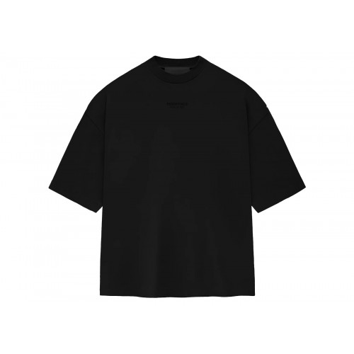 Оригинальный шмот Fear of God Essentials Small Logo Tee Jet Black