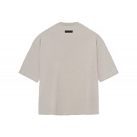 Fear of God Essentials Tee Silver Cloud