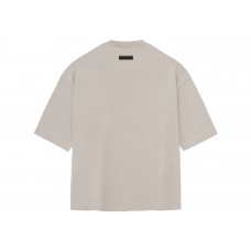 Fear of God Essentials Tee Silver Cloud