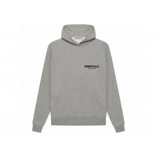 Fear of God Essentials Womens Hoodie (SS22) Dark Oatmeal