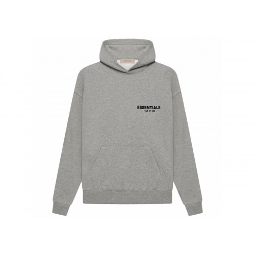 Оригинальный шмот Fear of God Essentials Womens Hoodie (SS22) Dark Oatmeal