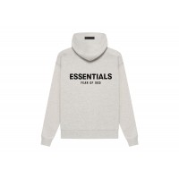 Fear of God Essentials Womens Hoodie (SS22) Light Oatmeal