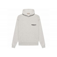 Fear of God Essentials Womens Hoodie (SS22) Light Oatmeal