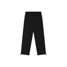 Fear of God Essentials Womens Relaxed Fleece Sweatpant Jet Black
