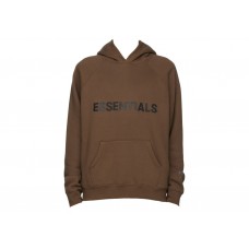 Fear of God Essentials x SSENSE Pullover Hoodie Applique Logo Rain Drum