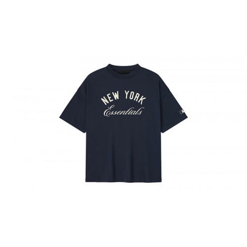 Fear of God Essentials Yankees 90s Tee Dark Sapphire