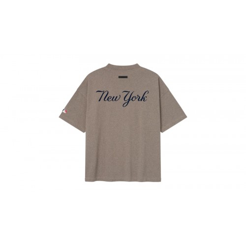 Fear of God Essentials Yankees 90s Tee Homestead Heather