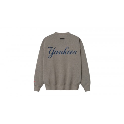 Fear of God Essentials Yankees Sport Crewneck Homestead Heather