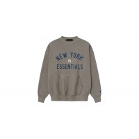Fear of God Essentials Yankees Sport Crewneck Homestead Heather