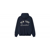 Fear of God Essentials Yankees Sport Hoodie Dark Sapphire