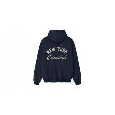Fear of God Essentials Yankees Sport Hoodie Dark Sapphire