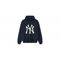Fear of God Essentials Yankees Sport Hoodie Dark Sapphire