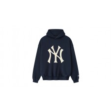 Fear of God Essentials Yankees Sport Hoodie Dark Sapphire
