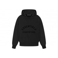 Fear of God Essentials Kids Hoodie Black