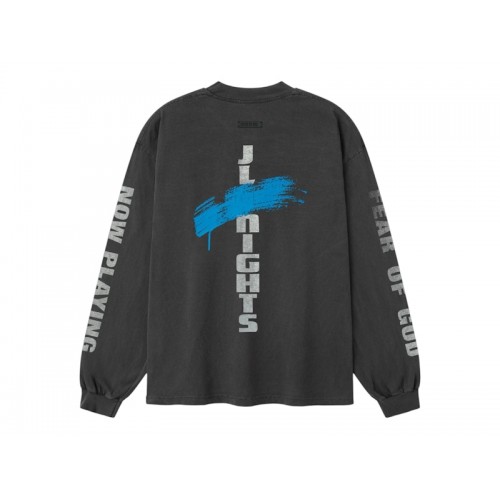 Fear of God Sinners Long Sleeve Tee Black Fear of God Sinners Long Sleeve Tee Black