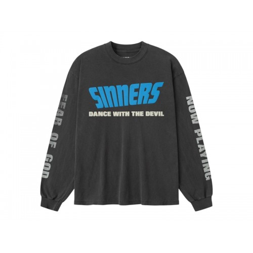 Fear of God Sinners Long Sleeve Tee Black