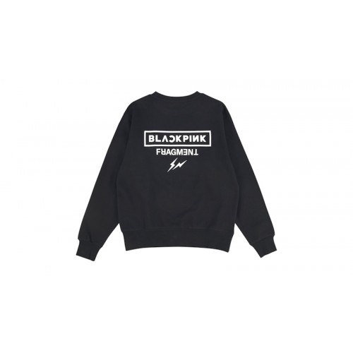 Fragment x BLACKPINK Heart Sweatshirt Black