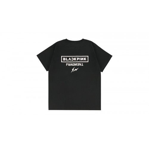 Fragment x BLACKPINK Pink Is The New Black T-shirt Black