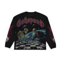 Godspeed Checkmate L/S T-shirt Black