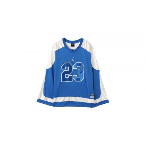 Jordan Brooklyn University Hockey Jersey Blue/White