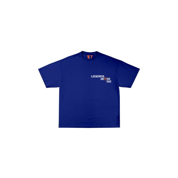 Футболка Juice Wrld x Vlone 999 Tee Blue Футболка Juice Wrld x Vlone 999 Tee Blue