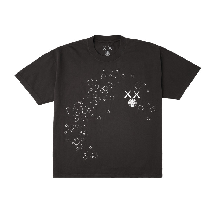 Cactus Jack by Travis Scott x KAWS For Fragment Tee Vintage Wash