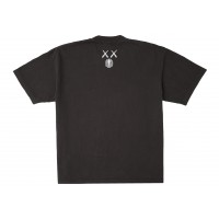 KAWS For Kid Cudi Moon Man Tee Vintage Black