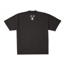 KAWS For Kid Cudi Moon Man Tee Vintage Black