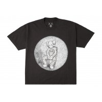 KAWS For Kid Cudi Moon Man Tee Vintage Black