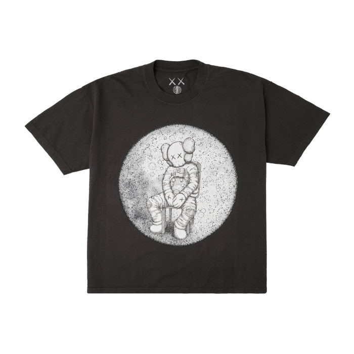 Cactus Jack by Travis Scott x KAWS For Fragment Long-Sleeve Tee Tie Dye