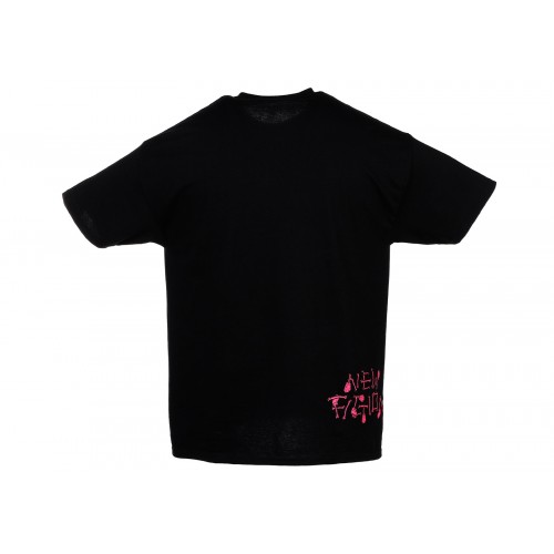 Оригинальный шмот KAWS SKELETON NEW FICTION T-shirt Pink - 70см