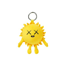 KAWS UNIVERSE x Uniqlo Bag Charm Yellow
