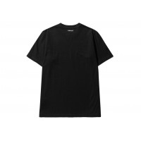 KAWS x Sacai Flock Print T-shirt Black/Purple