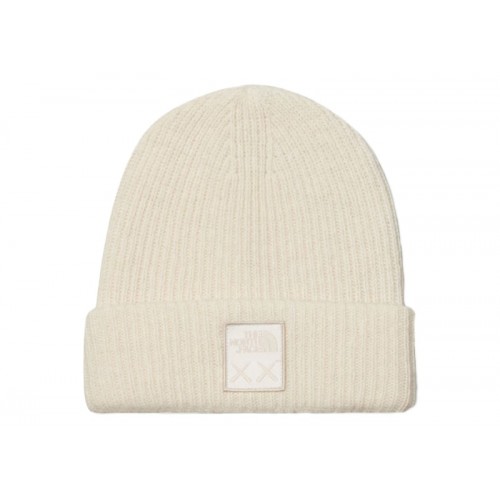 KAWS x The North Face Beanie (FW22) Moonlight Ivory