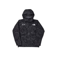 KAWS x The North Face Freeride Jacket TNF Black Dragline Print