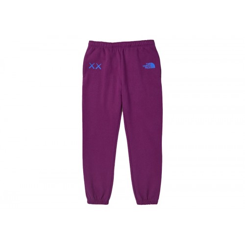 KAWS x The North Face Sweat Pants Pamplona Purple