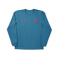 KAWS x The North Face L/S Tee Mallard Blue