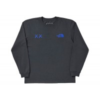 KAWS x The North Face L/S Tee Asphalt Grey