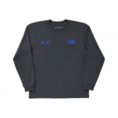 KAWS x The North Face L/S Tee Asphalt Grey