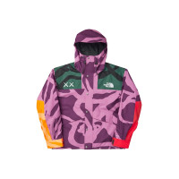 KAWS x The North Face Retro 1986 Mountain Jacket Pamplona Purple 86 Print