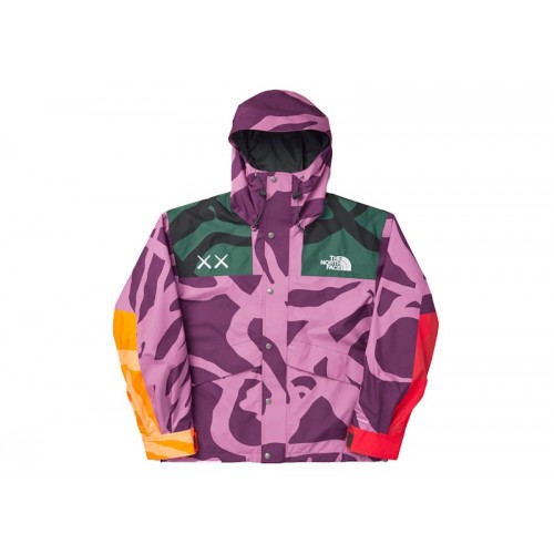 KAWS x The North Face Retro 1986 Mountain Jacket Pamplona Purple 86 Print