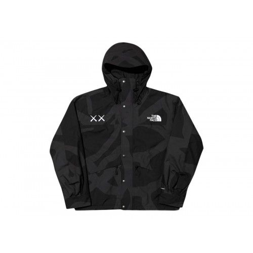 Оригинальный шмот KAWS x The North Face Retro 1986 Mountain Jacket Black - 70см