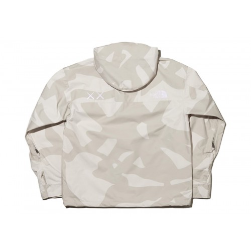 Оригинальный шмот KAWS x The North Face Retro 1986 Mountain Jacket Moonlight Ivory - 70см
