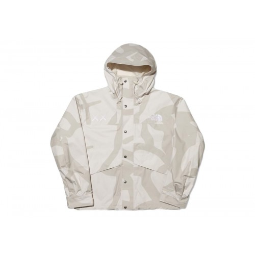 Оригинальный шмот KAWS x The North Face Retro 1986 Mountain Jacket Moonlight Ivory - 70см
