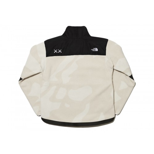 Оригинальный шмот KAWS x The North Face Retro 1995 Denali Jacket Moonlight Ivory - 70см