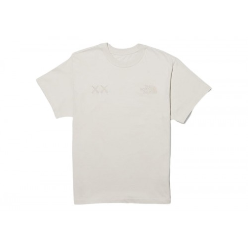 KAWS x The North Face T-shirt Moonlight Ivory