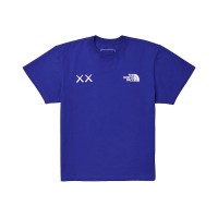 KAWS x The North Face Tee Bolt Blue