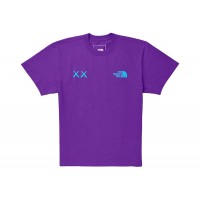 KAWS x The North Face Tee Gravity Purple