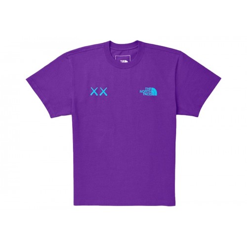 KAWS x The North Face Tee Gravity Purple